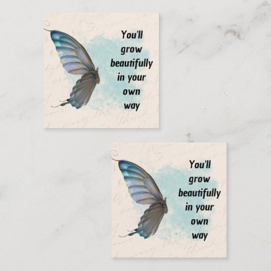 Carte de visite (Devant / Derrière)