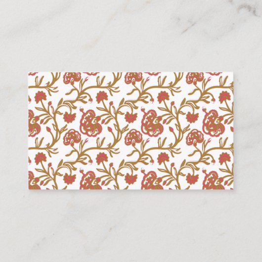 Carte de visite (Dos)