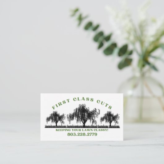 Carte de visite (Debout devant)