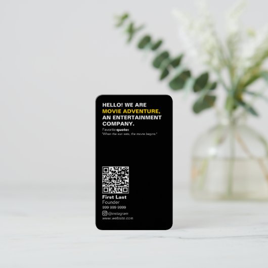 Carte de visite (Debout devant)