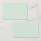 Carte de visite (Devant / Derrière)