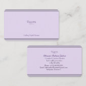 Carte de visite (Devant / Derrière)