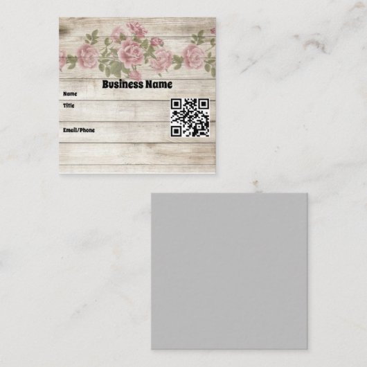 Carte de visite (Devant / Derrière)