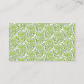 Carte de visite (Dos)