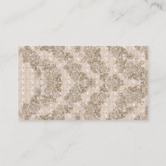 Carte de visite (Dos)