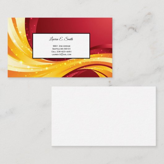 Carte de visite (Devant / Derrière)