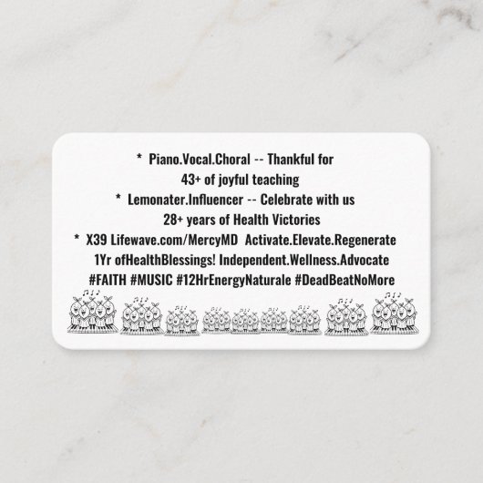 Carte de visite (Devant)