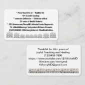 Carte de visite (Devant / Derrière)