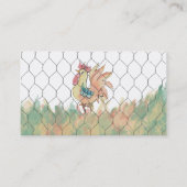 Carte de visite (Dos)