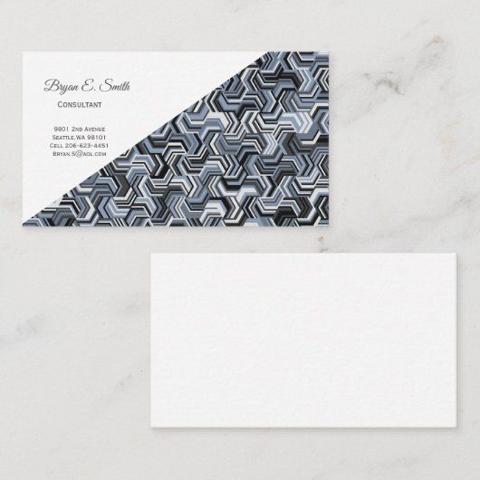 Carte de visite (Devant / Derrière)