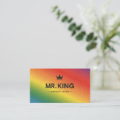 Carte de visite (Debout devant)