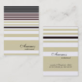 carte de visite (Devant / Derrière)