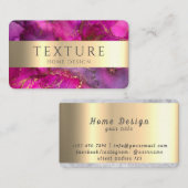 Carte de visite (Devant / Derrière)