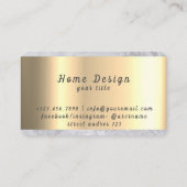 Carte de visite (Dos)