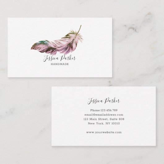 Carte de visite (Devant / Derrière)