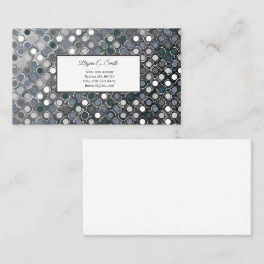 Carte de visite (Devant / Derrière)