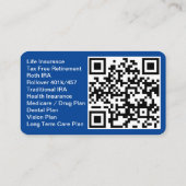 Carte de visite (Dos)