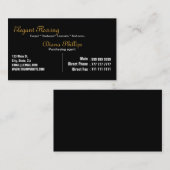 carte de visite (Devant / Derrière)