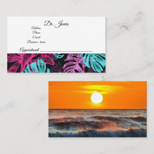 Carte de visite (Devant / Derrière)