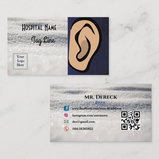 Carte de visite (Devant / Derrière)