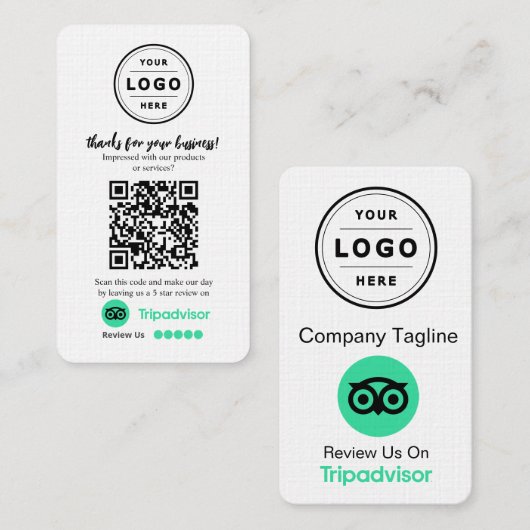 Carte de visite (Devant / Derrière)