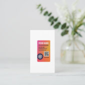 Carte de visite (Debout devant)