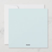 Carte de visite (Dos)