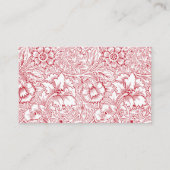 Carte de visite (Dos)