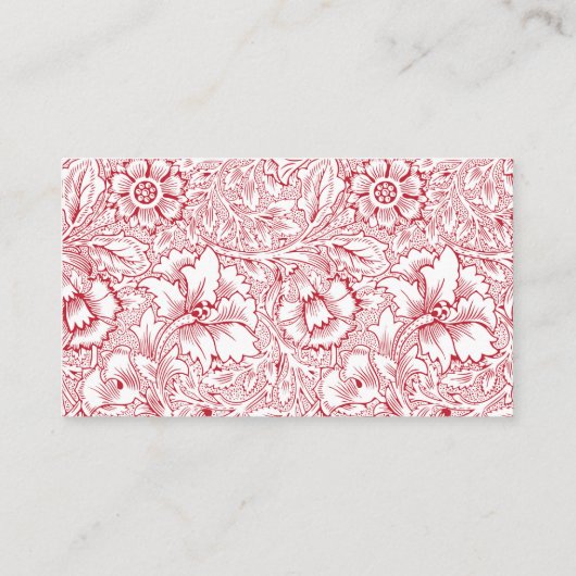 Carte de visite (Dos)