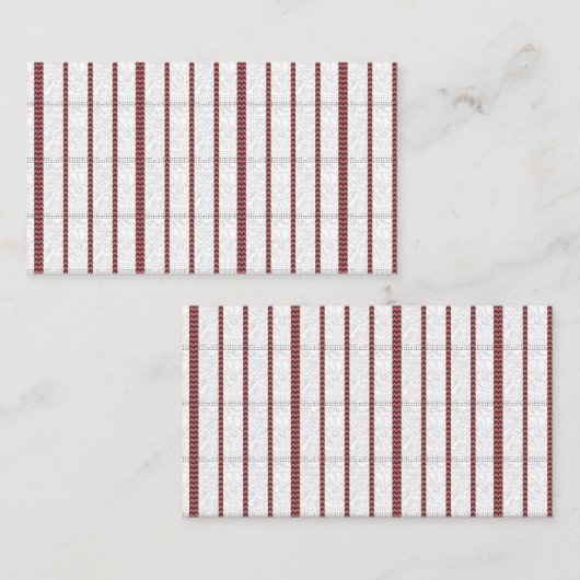 Carte de visite (Devant / Derrière)