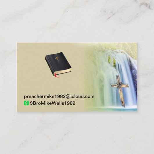 Carte de visite (Dos)