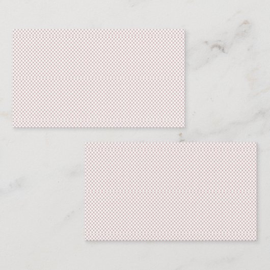 Carte de visite (Devant / Derrière)