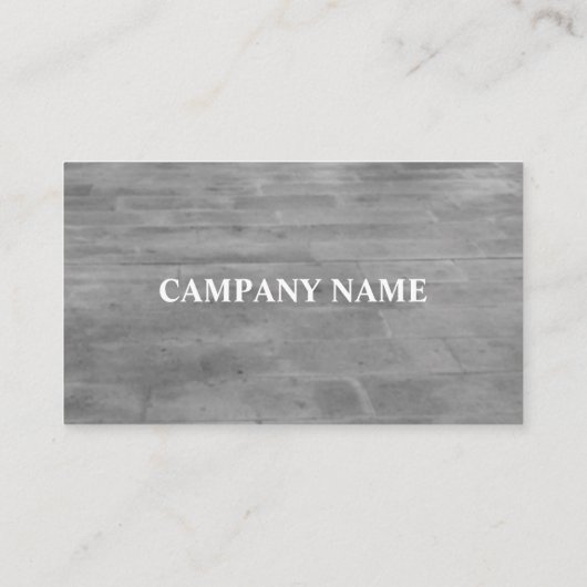 Carte de visite (Dos)