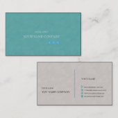 Carte de visite (Devant / Derrière)