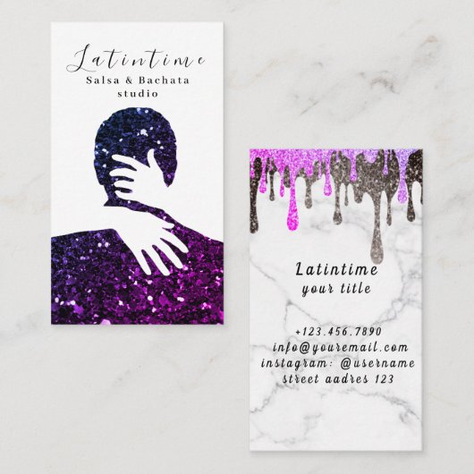 Carte de visite (Devant / Derrière)