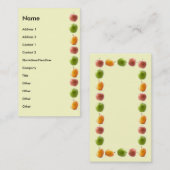 Carte de visite (Devant / Derrière)