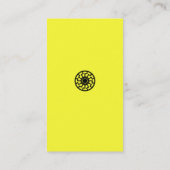 Carte de visite (Dos)