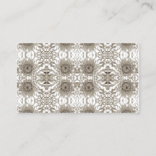 Carte de visite (Dos)