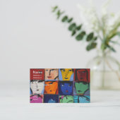 Carte de visite (Debout devant)