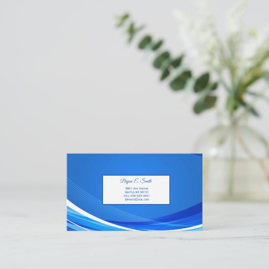 Carte de visite (Debout devant)