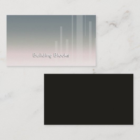 Carte de visite (Devant / Derrière)