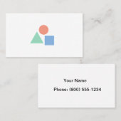 Carte de visite (Devant / Derrière)