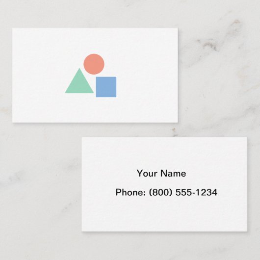 Carte de visite (Devant / Derrière)