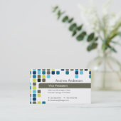 Carte de visite (Debout devant)