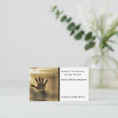 Carte de visite (Debout devant)