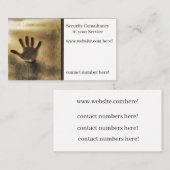 Carte de visite (Devant / Derrière)