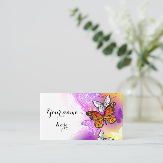 Carte de visite (Debout devant)