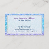 Carte de visite (Dos)