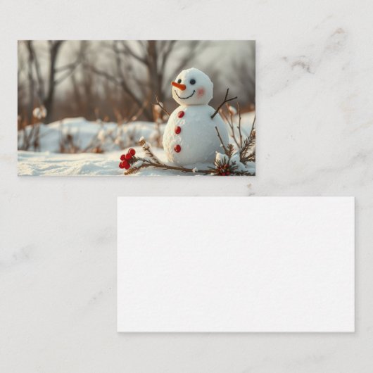 Carte de visite (Devant / Derrière)