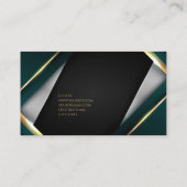 Carte de visite (Dos)